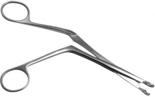Щипцы для операций на носовой перегородке изогнутые Щ-9